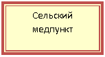Подпись: Сельский медпункт
