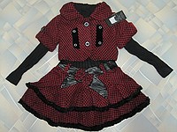 Платье+ пиджак (3-8 лет)