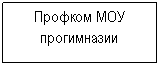 Подпись: Профком МОУ прогимназии