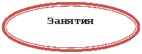 Овал: Занятия