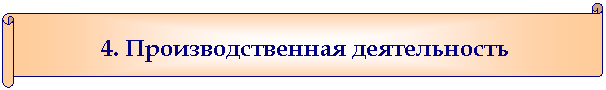 Горизонтальный свиток: 4. Производственная деятельность