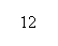 �������: 12