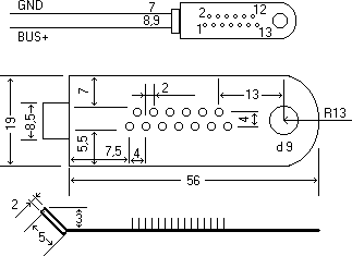 Разъем GP-340