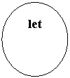 ����: let