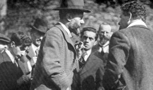Макс Вебер среди своих студентов, 1917