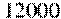 12000