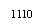 �������: 1110