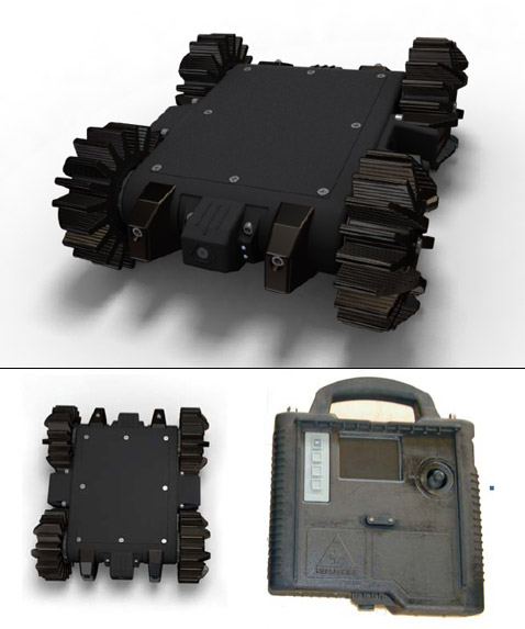 Micro SpyRobot 4WD. ������������ �������� 10 ���������� � ���. ��� � ����� 1 ��������� (����������� MacroSwiss).