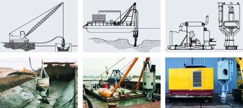 DAMEN: дноуглубительный насос DOP устанавливается на любую технику
