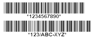 ������ ����: CODE 39
