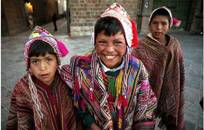 Niños en Peru