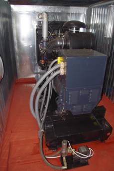 250kVA gen-set Perkins-MeccAlte in VETZ container