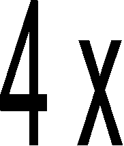4 �