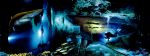 Deep Sea Cave 135x348cm