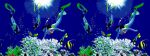 Deep Sea Diving 135x357cm