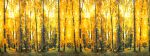 Forest Park Gold 135x360cm