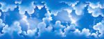 Sky Clouds 135x360cm