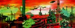 Cyber World 135x360cm