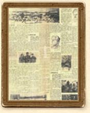 Газета "На боевом посту" со статьями о волоколамских партизанах февраль 1942 года