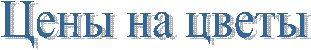 Цены на цветы