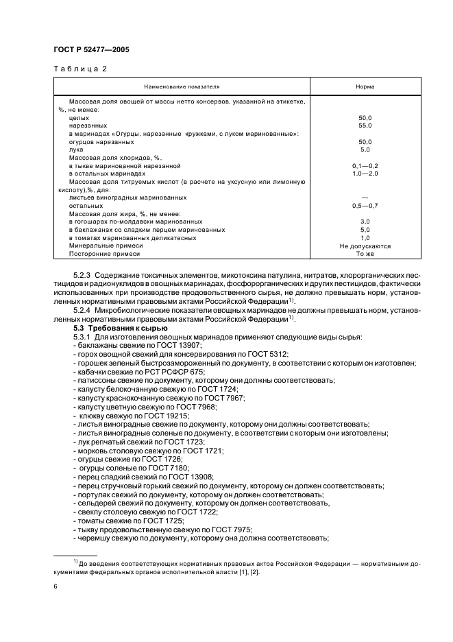 ГОСТ Р Консервы. Маринады овощные. Технические условия (фото 9 из 19)