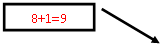 ������� 2: 8+1=9



