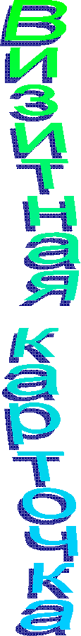 Визитная карточка