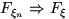 $F_{\xi_n}\Rightarrow F_\xi$