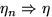 $\eta_n\Rightarrow\eta$