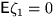 $\mathsf E\zeta_1=0$