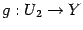 $ {g:U_2\to Y}$
