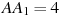 AA_1 = 4