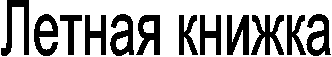 Летная книжка