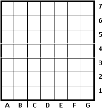 Подпись: 7
6
5
4
3
2
1
A B C D E F G