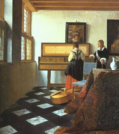 �� ������� ���������. ���� ������ (������� �� ���������� � �������) � Jan Vermeer van Delft. A Lady at the Virginals with a Gentleman. Buckingham Palace, London � LINK: �������������, ��� ������������� (������ � ���� ���� ������ ���������, ������� ������, �����, ������ ���� �����, � �������������� ������ �������)