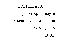 �������: ���������:

��������� �� �����

� �������� �����������

______________�.�. �����

___________________ 2010�

