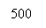 �������: 500