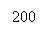 �������: 200