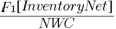{{F1 brl InventoryNet brr }/NWC}