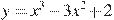 y=x^3-3x^2+2