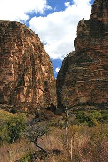 Arrivée au Canyon