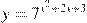 y=7^{x^2+2x+3}