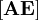 [\mathbf{A}\mathbf{E}]