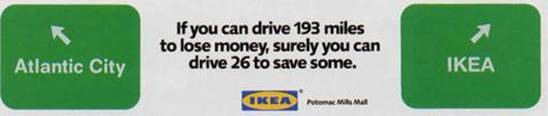 Рекалама ИКЕА Brand IKEA