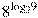 {{8}^{{{\log }_{2}}9}}