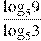 \frac{{{\log }_{5}}9}{{{\log }_{5}}3}