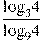 \frac{{{\log }_{3}}4}{{{\log }_{9}}4}