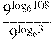 \frac{{{9}^{{{\log
