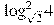 \log _{\sqrt{2}}^{2}4