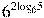 {{6}^{2{{\log }_{6}}5}}